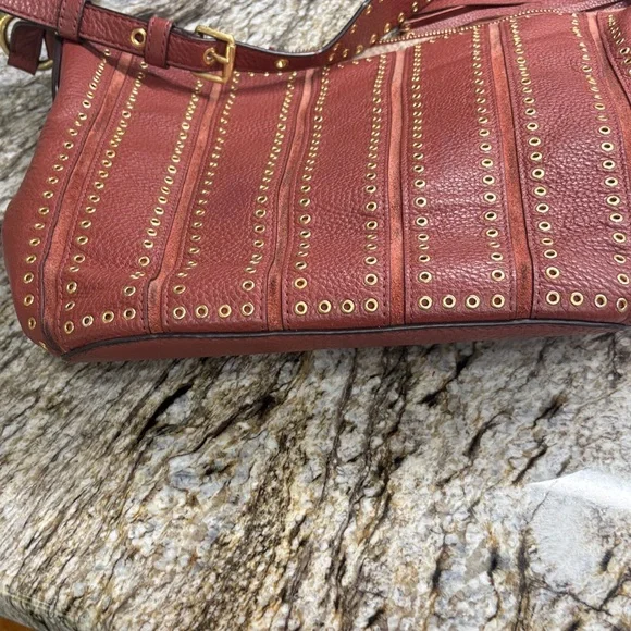 Michael Kors Brick Grommet Shoulder Bag - Picture 7 of 7
